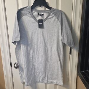 Light Gray Men's Short Sleeve Tee